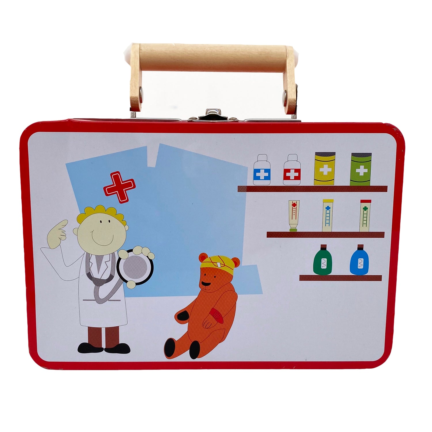 Maleta Maletin Doctor Juguete Madera Juguete Madera – Majestickids
